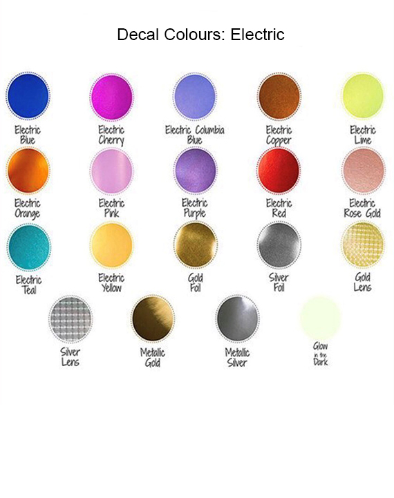 Electric Chart Decal